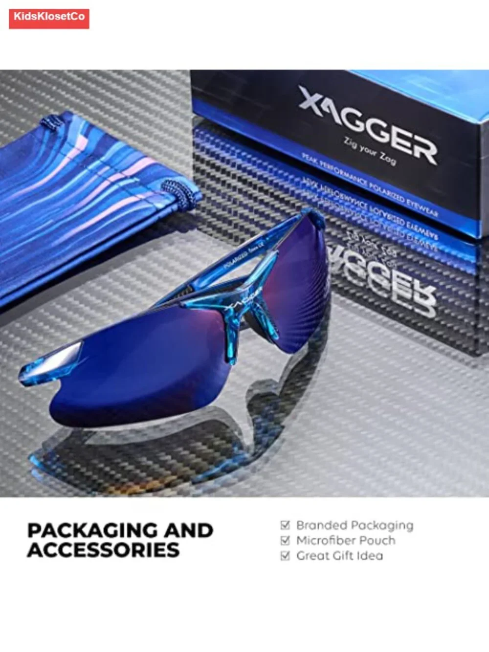 Polarized Sports Sunglasses for Kids Youth Baseball Softball TR90 Frame